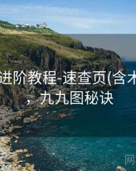 99图库-进阶教程-速查页(含术语速查)，九九图秘诀