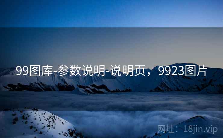 99图库-参数说明-说明页，9923图片
